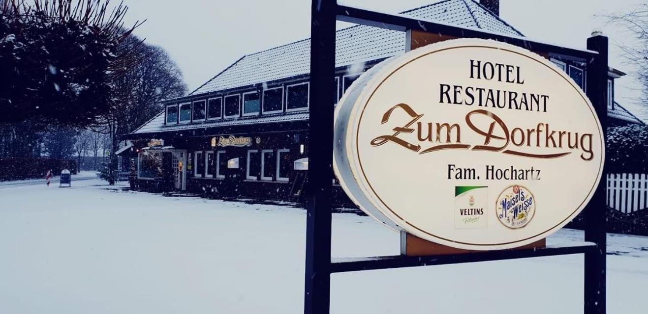 Gasthof Zum Dorfkrug Molbergen Esterno foto