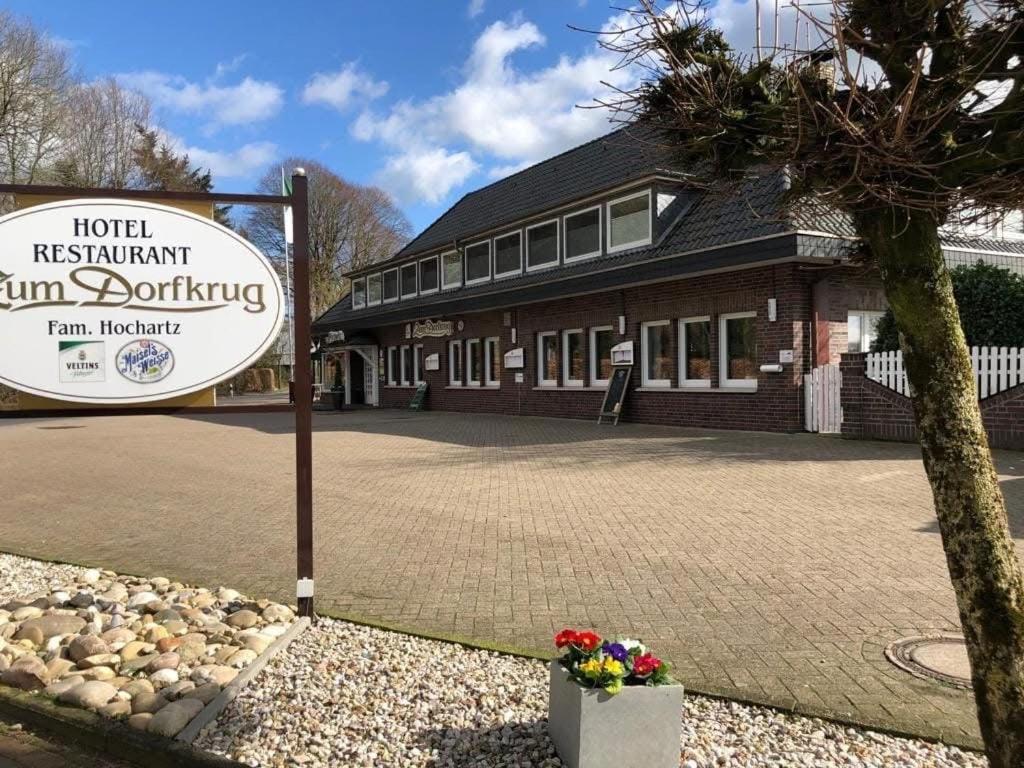 Gasthof Zum Dorfkrug Molbergen Esterno foto